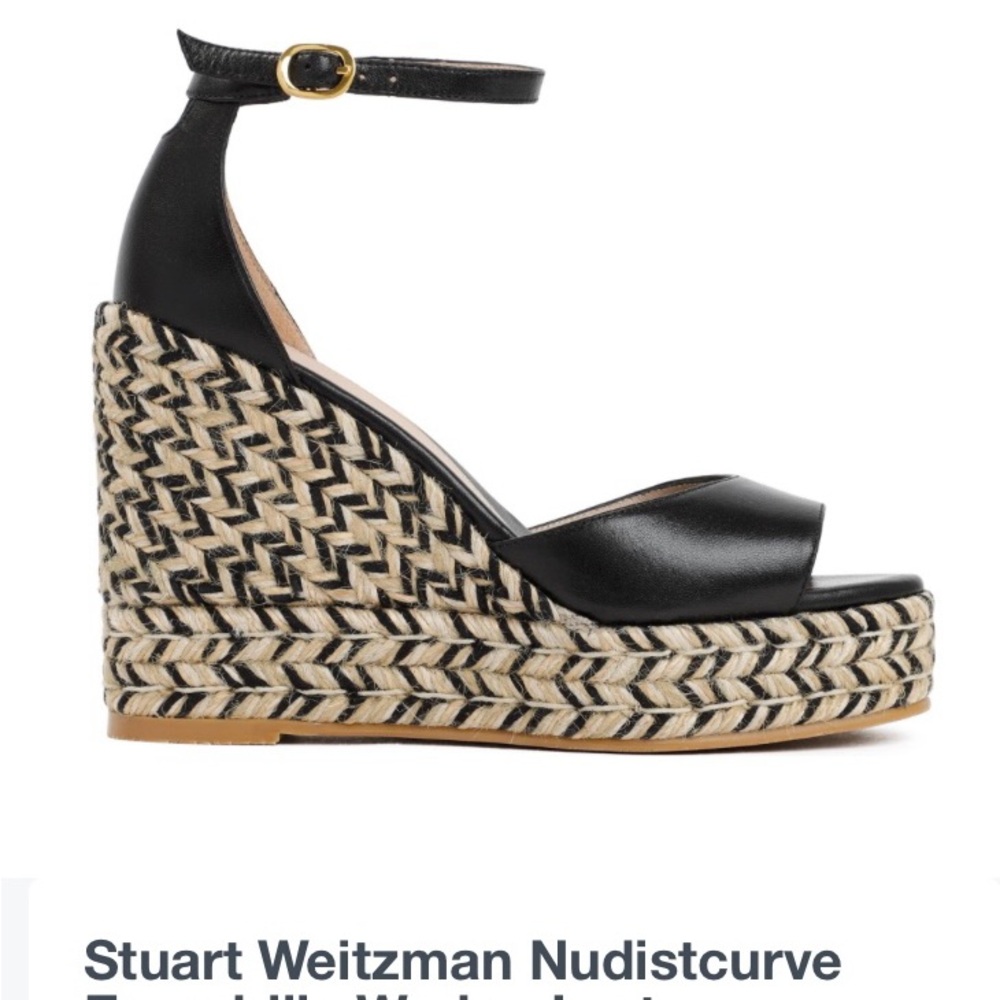 New STUART WEITZMAN Wedge Sandals